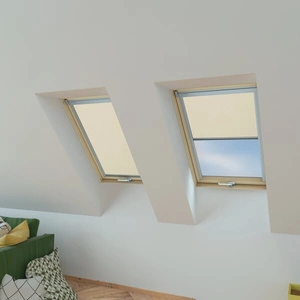 Roleta wewnętrzna do okna dachowego Fakro ARP WIFI/002 114x140 rozpraszająca elektryczna