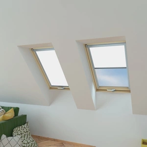 Roleta wewnętrzna do okna dachowego Fakro ARP WIFI/001 134x140 rozpraszająca elektryczna