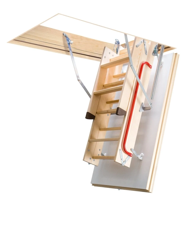 Schody strychowe Fakro LTK 70x140/305 drewniane