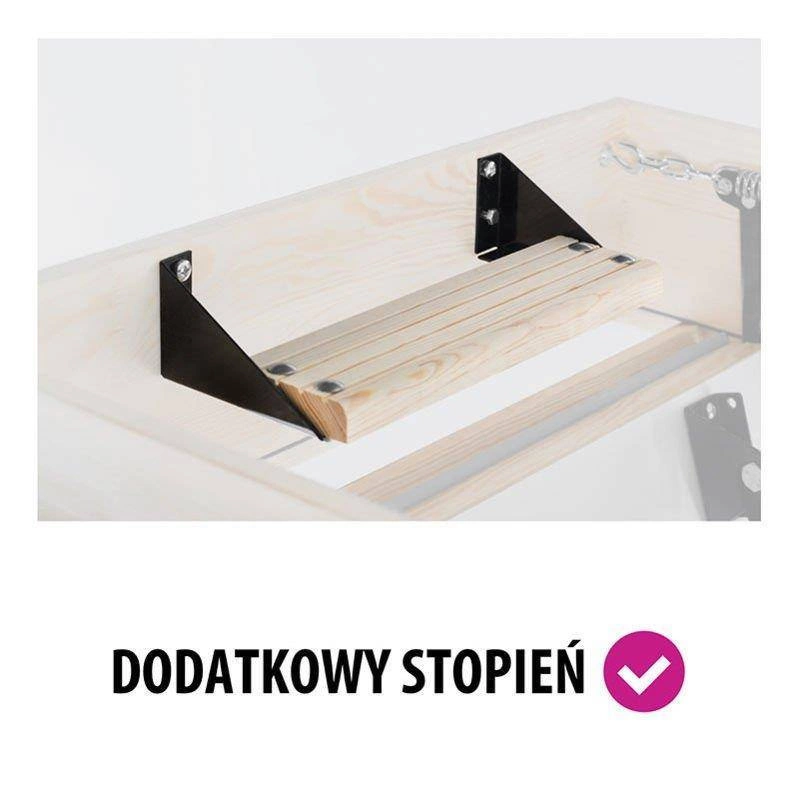 Schody strychowe MAGNETIC NEO STEP Energy 70x120x280