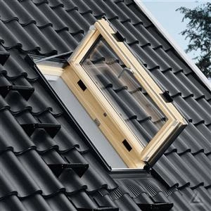 Okno wyłazowe VELUX GXL FK06 3068 66x118 3- szybowy drewniany