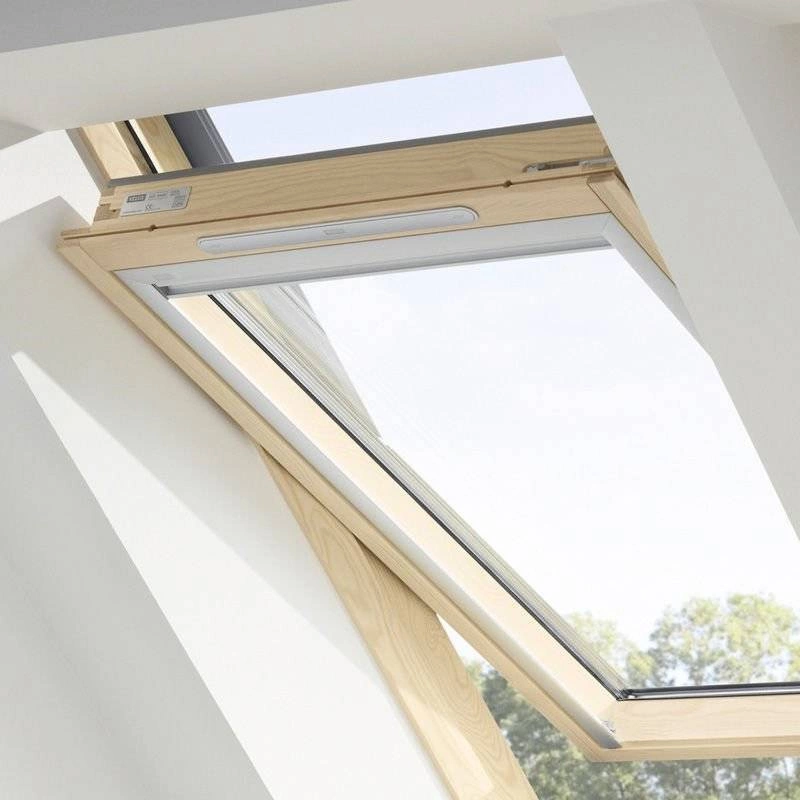 Okno dachowe Velux GZL FK06 1051B 66x118 2-szybowe drewniane