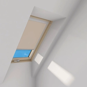 Roleta wewnętrzna do okna dachowego Fakro ARP Z-W/240 66x98 rozpraszająca elektryczna