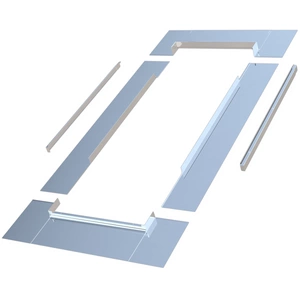 Kołnierz do okna dachowego Fakro EEV/TC tytan-cynk 55x98 do blachy panelowej