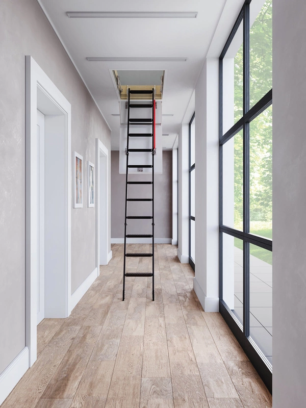 Schody strychowe Fakro LMT 60x120/280 drewniane