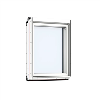 Okno dachowe kolankowe Velux VIU UK36 0070 134x115 2-szybowe drewniano-poliuretanowe