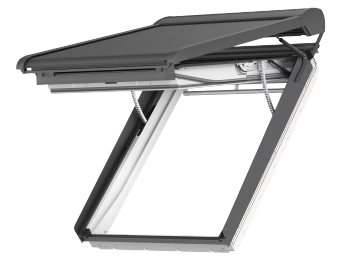 Roleta zewnętrzna do okna dachowego Velux SMH MK08 0000S 78x140 elektryczna do GPU Integra