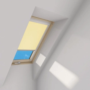 Roleta wewnętrzna do okna dachowego Fakro ARP/203 114x140 rozpraszająca manualna