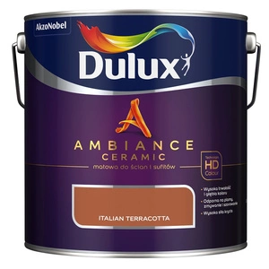 Farba do ścian i sufitów ceramiczna DULUX Ambiance Ceramic Italian Terracotta głęboki mat 2,5l