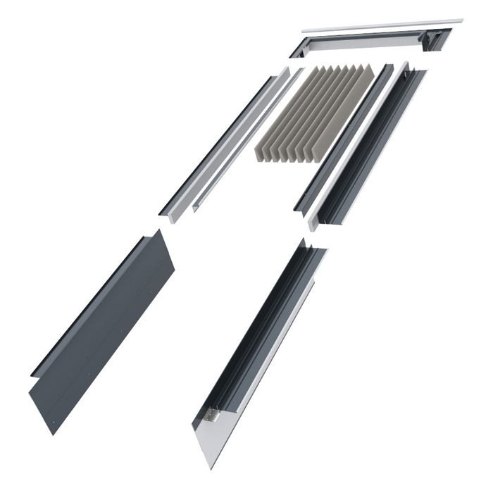 Kołnierz do okna tarasowego FAKRO EOV-T AX00 RAL 7016 78x140 uniwersalny