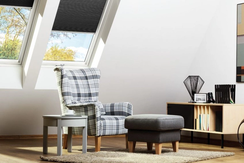 Okno dachowe FAKRO GreenView PTP-V U41 GBMX RAL 7022 78x160 3-szybowe