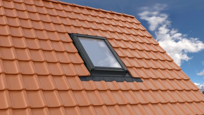 Kołnierz do okna dachowego ROOFLITE+ TFX M8A RAL 7043 78x140 do pokryć falistych