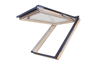 Okno dachowe Fakro FPP-V MAX P50 APMX RAL 7016 66x98 3-szybowe drewniane