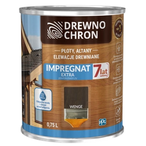 Impregnat do drewna DREWNOCHRON EXTRA POWŁOKOTWÓRCZY wenge 0,75l