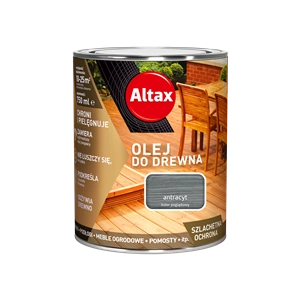 Olej do drewna ALTAX antracyt 0,75l