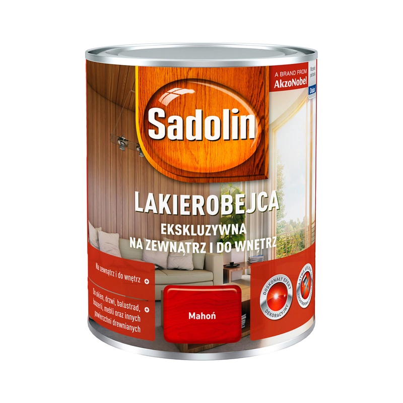 Lakierobejca do drewna SADOLIN Ekskluzywna Mahoń 0,75l