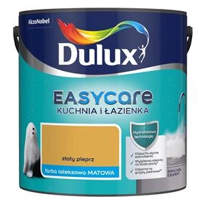 Farba do kuchni i łazienki lateksowa Dulux EasyCare Kuchnia i Łazienka Złoty pieprz mat 2,5L