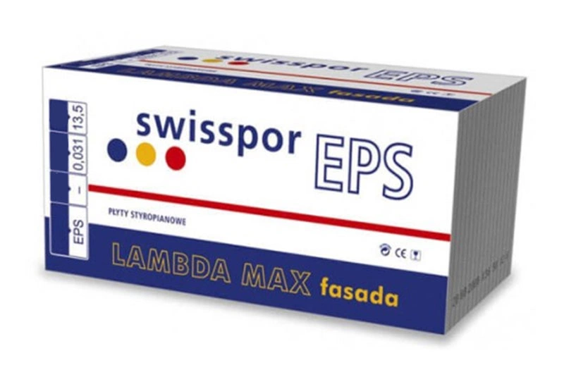 Styropian elewacyjny SWISSPOR  LAMBDA MAX 031 gr. 10 cm