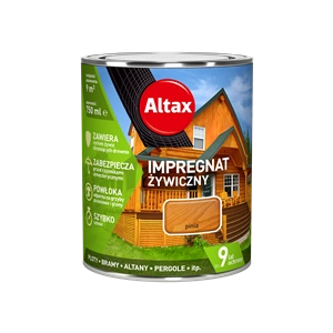 Impregnat do drewna ALTAX żywiczny pinia mat 0,75l