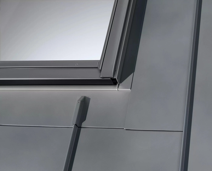 Kołnierz z BDX do okna dachowego VELUX EDQ SK08 2000L 114x140 do blachy na rąbek