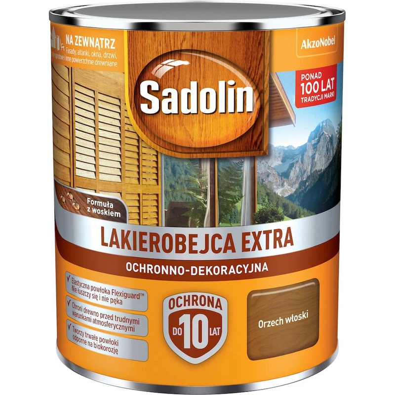 Lakierobejca do drewna SADOLIN EXTRA Orzech Włoski 0,75l