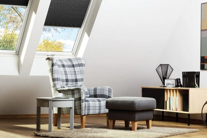 Okno dachowe FAKRO GreenView PTP-V U41 GBMX RAL 7022 94x140 3-szybowe