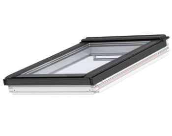 Okno dachowe Velux GBL MK04 2015 78x98 3-szybowe drewniane do niskiego kąta nachylenia dachy