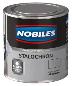 Farba antykorozyjna NOBILES Stalochron Brązowy połysk 0,65l