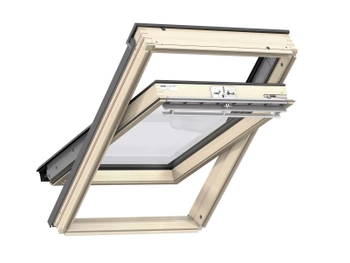 Okno dachowe Velux GLL CK04 1061 RAL 7043 55x98 3-szybowe drewniane