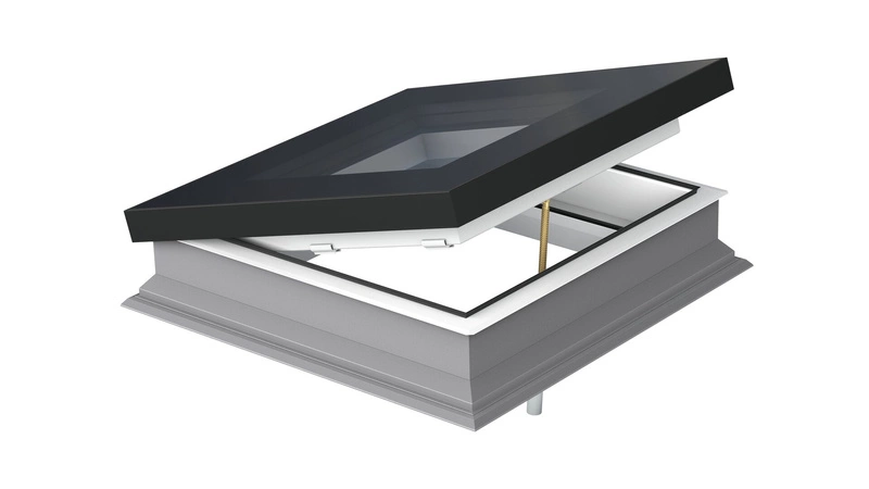 Okno do dachu płaskiego Fakro DMF DU6 SEC.100x150 3-szybowe