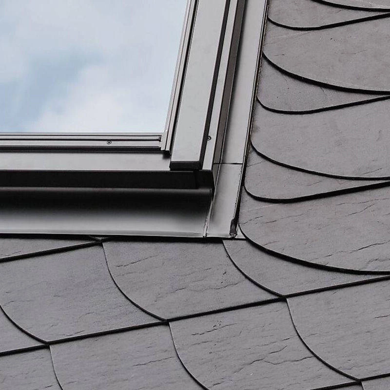 Kołnierz z BDX do okna dachowego VELUX EDS CK06 2000 55x118 do pokryć płaskich