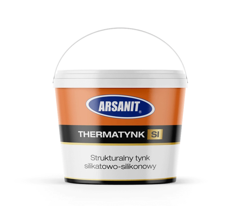 Tynk silikatowo-silikonowy ARSANIT ThermaTynk-SI 2,5mm 25kg