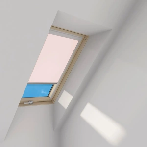 Roleta wewnętrzna do okna dachowego Fakro ARP Z-W/204 94x98 rozpraszająca elektryczna