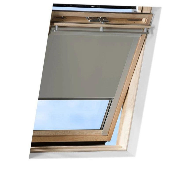 Roleta wewnętrzna do okna dachowego Velux DKL FK08 0705S 66x140 zaciemniajaca manualna