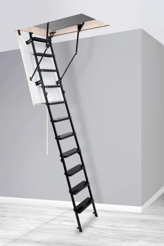 Schody strychowe OMAN SOLID TERMO 130x55 H280