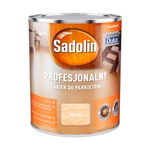 Lakier profesjonalny do parkietów SADOLIN Półmat 0,75l