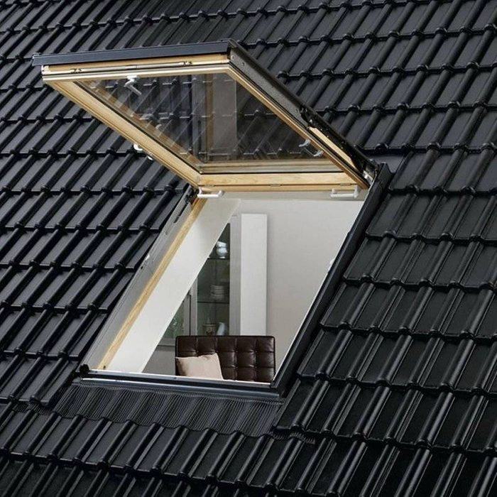 Okno wyłazowe Velux GTL SK08 3070 114x140 2-szybowe drewniane