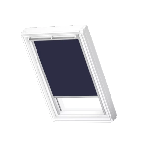 Roleta wewnętrzna do okna dachowego Velux DKL CK04 1100S 55x98 zaciemniająca manualna