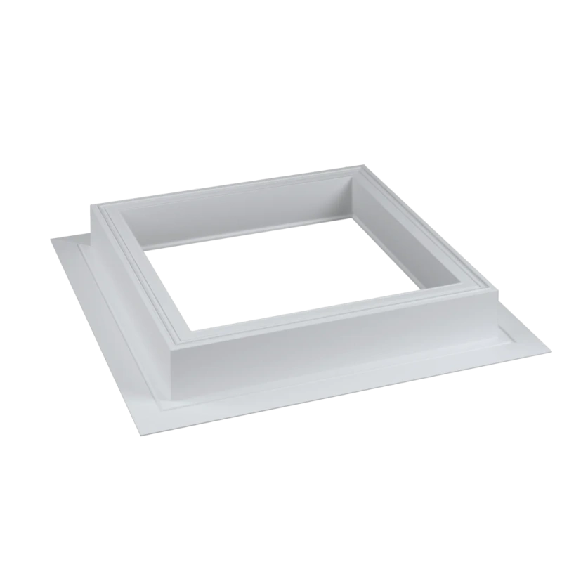 Element podwyższający z kołnierzem, do montażu okna do dachów płaskich Rooflite+ FRC 1212 F RL 120x120