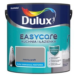 Farba do kuchni i łazienki lateksowa Dulux EasyCare Kuchnia i Łazienka Mocny grafit mat 2,5L