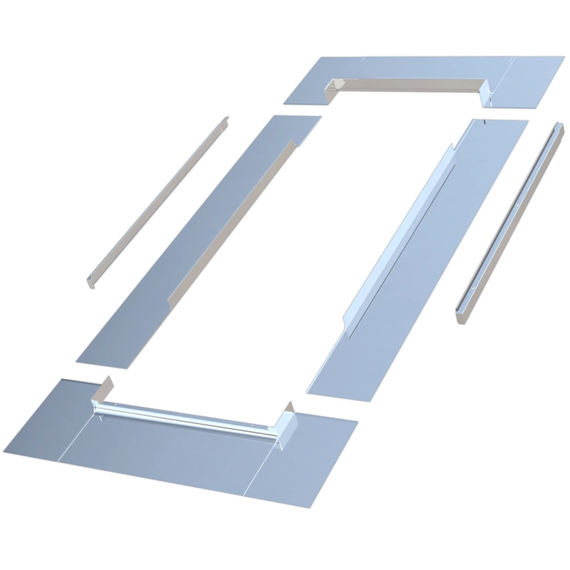 Kołnierz do okna dachowego Fakro EEV/TC tytan-cynk 66x98 do blachy panelowej