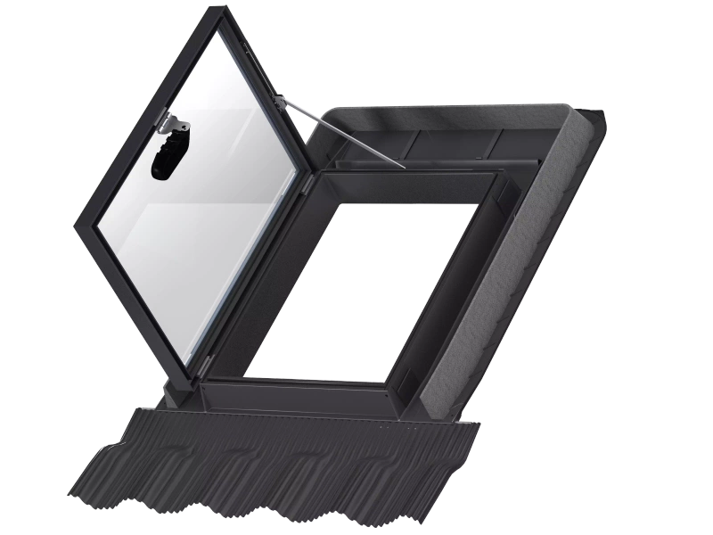 Wyłaz dachowy Velux GVT 103 7759Z 54x83 poliuretanowy czerwony