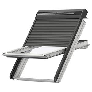 Roleta zewnętrzna do okna dachowego Velux SSL FK04 0000S 66x98 solarna