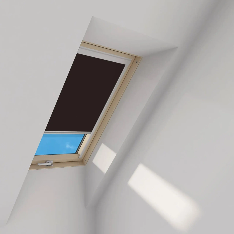 Roleta wewnętrzna do okna dachowego Fakro ARP Z-W/220 48x78 rozpraszająca elektryczna