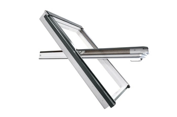Okno dachowe Fakro PTP-X P50 ABMX RAL 7016 114x140 3-szybowe PVC