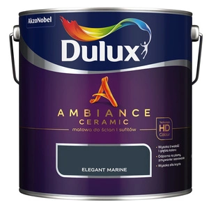 Farba do ścian i sufitów ceramiczna DULUX Ambiance Ceramic Elegant Marine głęboki mat 2,5l
