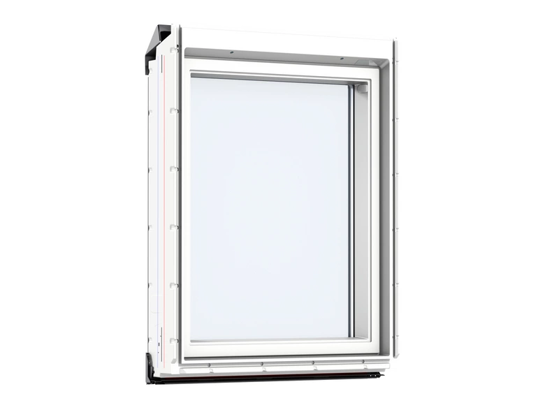 Okno dachowe kolankowe VELUX VIU MK31 0062 78x60 3-szybowe drewniano-poliuretanowe