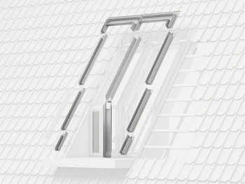 Mocowanie balustrady Velux EEX M35 0000 RAL 7043 do balkonu dachowego