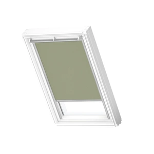Roleta wewnętrzna do okna dachowego Velux DKY MK06 4902S 78x118 zaciemniająca manualna