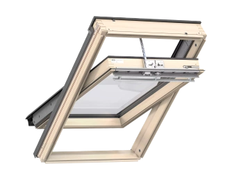 Okno dachowe Velux GLL MK04 106130 RAL 7043 78x98 3-szybowe drewniane